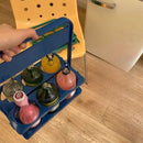 Axyaa Girly Handle Basket for Outdoor Picnics & Camping