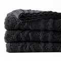 Axyaa Soft Chenille Plaid Throw Blanket for Sofa and Bedspread