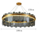 Axyaa Modern Chandelier Pendant Lamp for Dining Room Ceiling Lighting