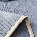 Axyaa Embroidered Summer Quilt: Lightweight Cooling Bedspread Duvet for Comfort and Style