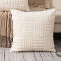 Axyaa Geometric Design Cushion Cover Set for Stylish Sofa Decor