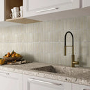 Axyaa 3D Tile Stickers for Kitchen & Bathroom, Water Mold Resistant - 30x30cm