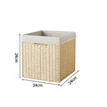 Axyaa Wicker Storage Basket for Picnics, Toys, and Clothes