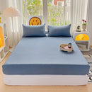 Axyaa Super Skin-Friendly Mattress Cover, Non-Slip & Dirt Resistant Fitted Sheet