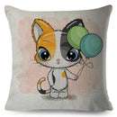 Axyaa Nordic Animal Cushion Cover - 45x45cm