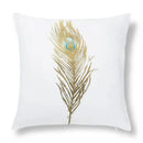 Axyaa Golden Peacock Peach Skin Pillowcase - Wholesale Collection