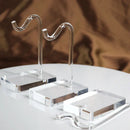 Acrylic Jewelry Bracelet Display Stand by Axyaa - Transparent Holder Rack for Beads & Pendants