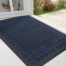 Axyaa Durable Indoor/Outdoor Trapping Doormat: Waterproof, Washable, Low Profile Entry Mat