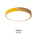 Axya LED Ceiling Lamp: Nordic Modern Colorful Round Fixture for Living Room, Bedroom, Office