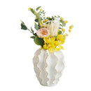 Axyaa Ceramic Vase Fruit Storage Jar Floral Arrangement Porcelain Nordic Decor