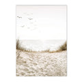 Axyaa Dried Grass Reed Landscape Wall Art Print for Home Decor