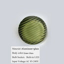 Axyaa Modern Moon Lamp Glass Aluminum LED Wall Lights for Home Decor