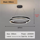 Axyaa Creamy Style Pendant Light: High-end LED Nordic Bedroom Lamp