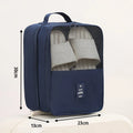 Axyaa Shoe Bag: Portable Travel Organizer for 3 Pairs, Underwear, and Clothes