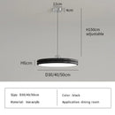 Axyaa Modern Green LED Saucer Pendant Lights for Dining Room and Home Decor