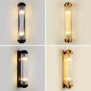 Axyaa Nordic Luxury Crystal LED Wall Lamp for Elegant Living Spaces