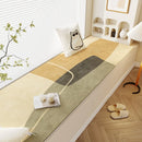 Axyaa Cartoon Printed Cashmere Carpet: Long Strip Shape Short Plush Floor Mats