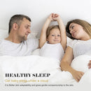 Axyaa Organic Cotton Queen Comforter, Feather Down, All Season, Queen Size