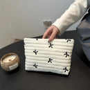 Axyaa Embroidery Handbag Pencil Mobile Phone Makeup Travel Organizer
