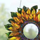 Sunflower Acrylic Wall Hanging by Axyaa - Home Decorative Art for Bedroom or Window