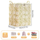 Axyaa Clothes Storage Bag: Foldable Quilt Organizer for Wardrobe - Large Capacity Clothing Storage