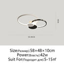 Axyaa Modern LED Chandelier with Remote Control for Home Lighting Decor