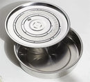 Axya Stainless Steel Tea Tray with Drainage and Storage for Chinese Tea Ceremony
