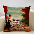 Axyaa New Mexico Painter Self Portrait Cushion Cover - Decor Pillowcase for Home Office