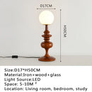 Axyaa Retro Contemporary LED Table Lamp for Living Room Bedroom Study