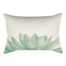 Axyaa Plant Art Polyester Rectangle Cushion Cover - Elegant Home Decor for Living Room Sofa