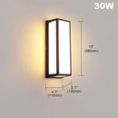 Axyaa Outdoor LED Motion Sensor Wall Light Waterproof Garden Porch Balcony Lamp
