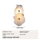 Axyaa Spanish Marble Wall Lamp | Nordic Luxury Bedroom Light
