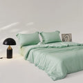 Axyaa Mulberry Silk Duvet Cover, Ultra Soft Quilt, King Size Bedding with Zipper