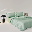 Axyaa Mulberry Silk Duvet Cover, Ultra Soft Quilt, King Size Bedding with Zipper