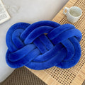 Axyaa Green Knot Ball Pillow Handmade Cushion Home Decor 35x45cm