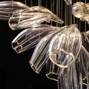 Axyaa Luxury LED Crystal Chandelier for Home and Commercial Spaces.