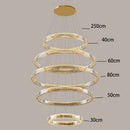 Axyaa Crystal Chandelier Stair Pendant Lamp Living Room Pendant Lights Home Decor Lighting