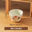 Axyaa Kids' Ceramic Noodle Soup Bowl Large Cute Cartoon Rice Household Bowl