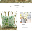 Axyaa Tropical Leaves Outdoor Pillow Covers - Palm Leaf Plant Decor for Patio Garden
