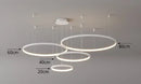 Axyaa LED Ring Chandelier for Dining and Living Room Lighting