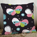 Axyaa Butterfly Printed Couch Cushion Cover 45x45cm Home Decor Pillowcase