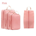 Axyaa Travel Compression Bag Set for Packing Cubes and Luggage Organization