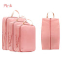 Axyaa Travel Compression Bag Set for Packing Cubes and Luggage Organization