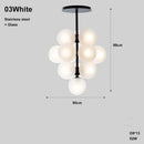 Axyaa Ripple Ball Grape Lamp Series Ceiling Chandelier for Elegant Home Decor.