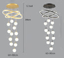 Axyaa Nordic Chandeliers Dining Room Pendant Lights Ceiling Hanging Lamps Home Decor