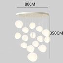 Axyaa Pebble Pendant Hanging Lamp for Home Art Lighting