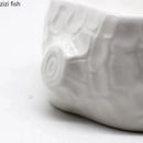 Axya Stump-Shaped Ceramic Dinner Plate - Creative Tableware for Restaurants & Home