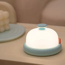 Axyaa Cute Silicone Kids Night Light Portable Baby Feeding Lamp Warm Light