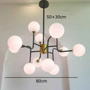 Axyaa Nordic Chandeliers Dining Room Pendant Lights Ceiling Hanging Lamps