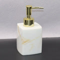 Axyaa Bathroom Hand Sanitizer Shampoo Shower Gel Dispenser Bottle - European Hotel Style